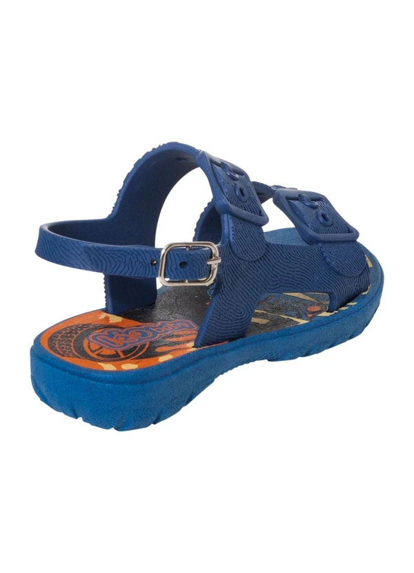 Perfecta - Sandália Infantil Azul com Fivela 2