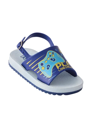 Perfecta - Sandália Infantil Azul em Pvc - PERFECTA