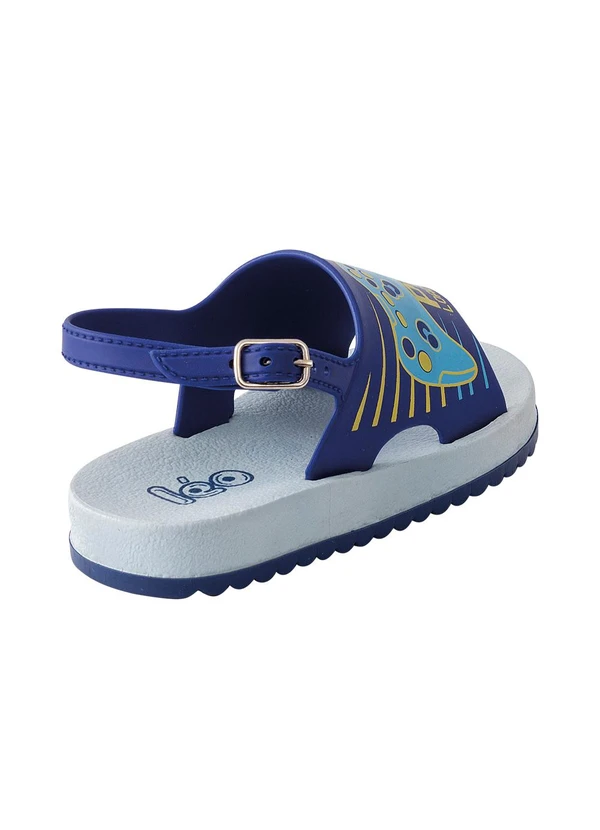 Perfecta - Sandália Infantil Azul em Pvc 2