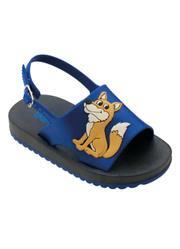 Sandlia Infantil Azul em Pvc