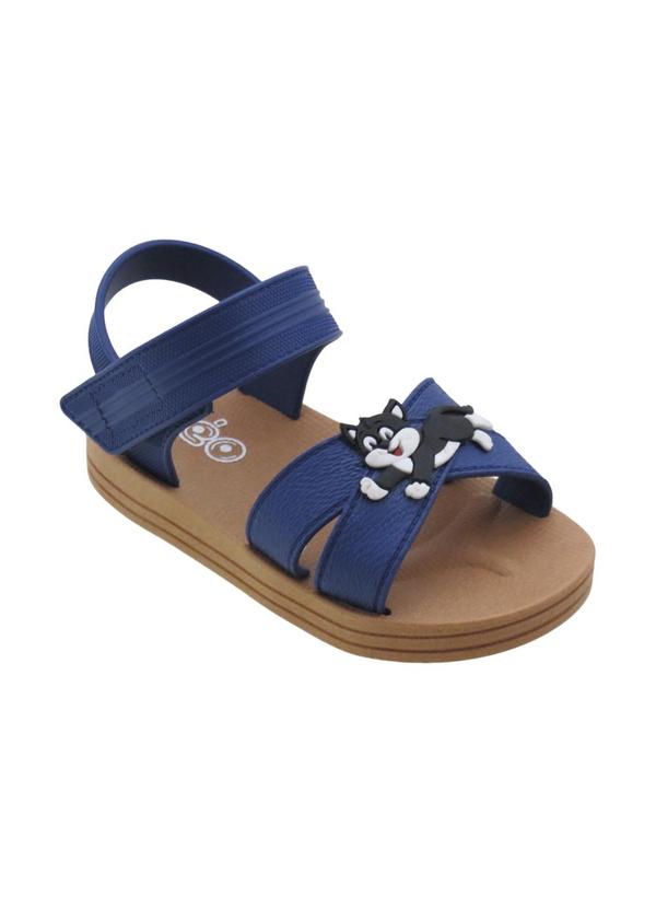 Sand�lia Infantil (Azul) em Pvc