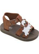 Sandlia Infantil Caramelo com Fivela