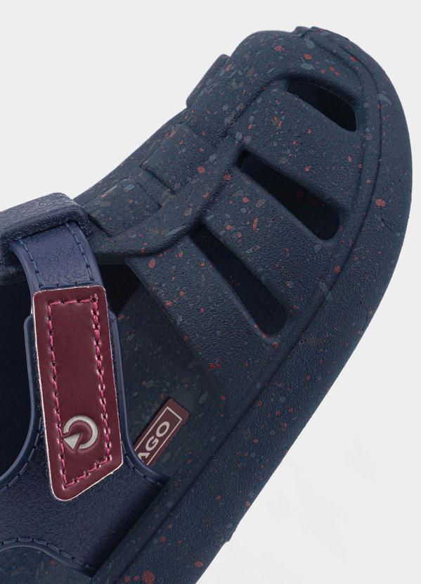 Grendene Kids - Sandália Infantil Cartago Oslo Marinho 2