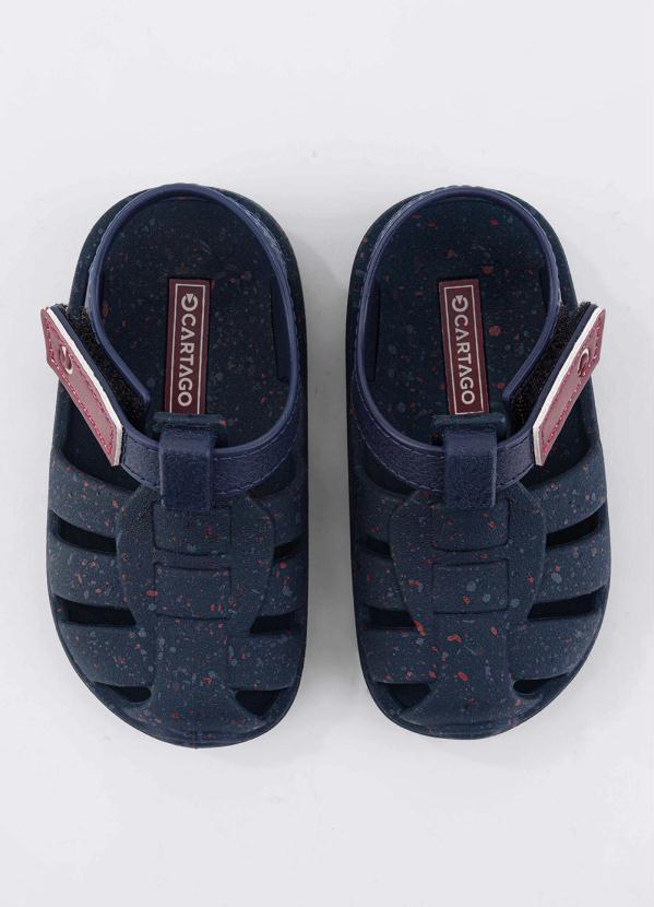 Grendene Kids - Sandália Infantil Cartago Oslo Marinho 3