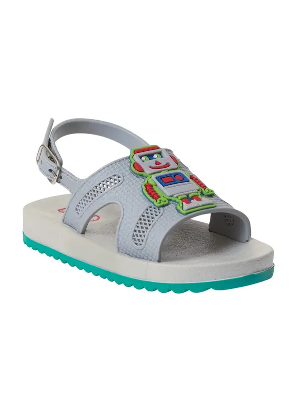 Perfecta - Sandália Infantil Cinza