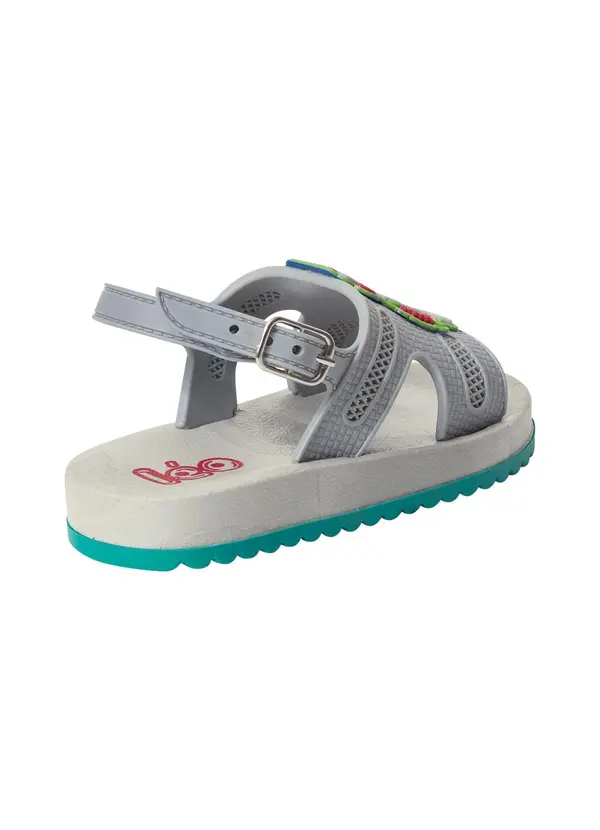 Perfecta - Sandália Infantil Cinza 2