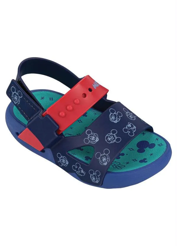 Grendene Kids - Sandália Infantil Disney Love Friends Azul