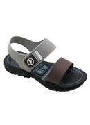 Sandlia Infantil Marrom com Velcro