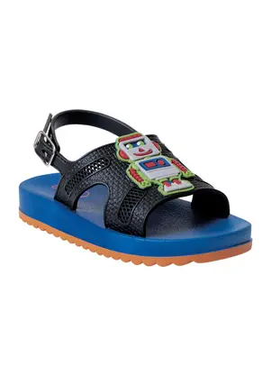 Perfecta - Sandália Infantil Preta com Fivéla - PERFECTA