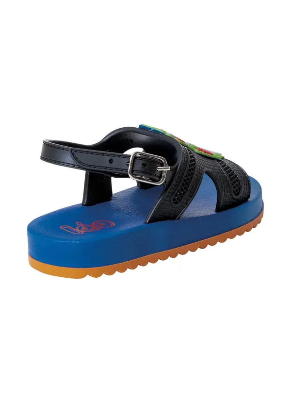 Perfecta - Sandália Infantil Preta com Fivéla 2