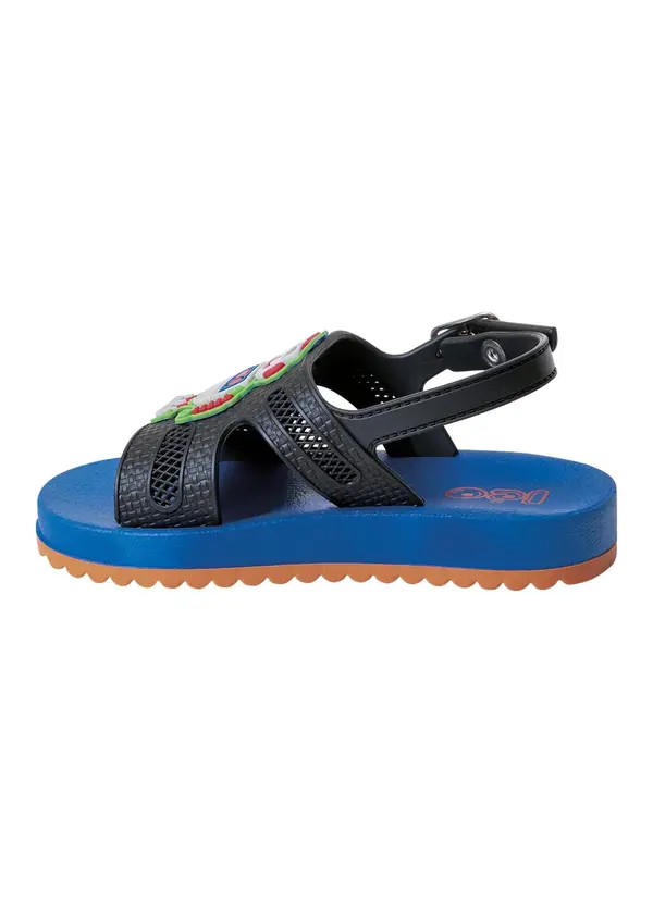 Perfecta - Sandália Infantil Preta com Fivéla 3