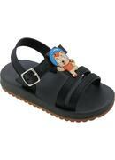 Sandália Infantil Preta com Fivela