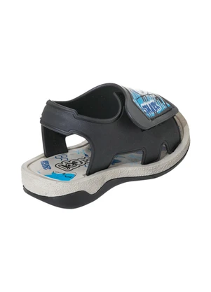 Perfecta - Sandália Infantil Preta com Velcro - PERFECTA