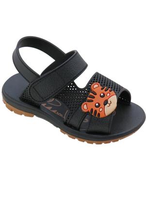 Sandlia Infantil (Preta) com Velcro