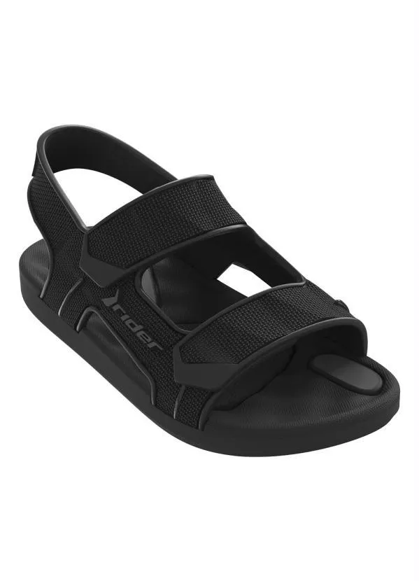 Grendene Kids - Sandália Infantil Rider R Line Plus Preta