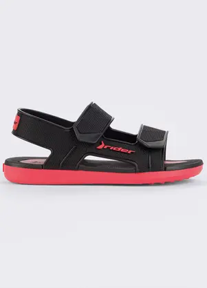 Grendene Kids - Sandália Infantil Rider R Line Plus Preto - GRENDENE KIDS
