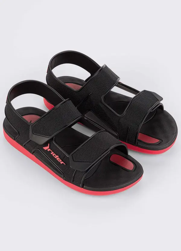 Grendene Kids - Sandália Infantil Rider R Line Plus Preto 3