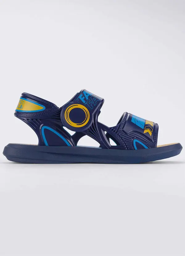 Grendene Kids - Sandália Infantil Sonic Furious Eyes Azul 3