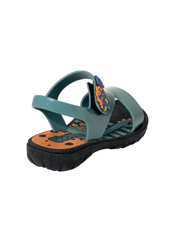 Perfecta - Sandália Infantil Verde com Fechamento em Velcro 2