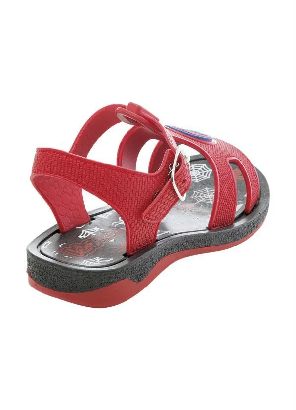 Perfecta - Sandália Infantil Vermelha com Fivela 2