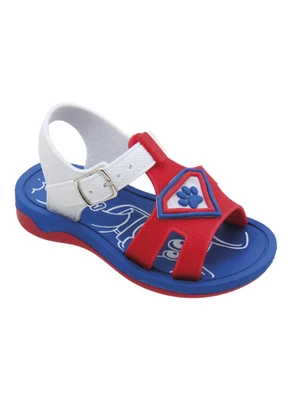 Perfecta - Sandália Infantil Vermelha em Pvc - PERFECTA