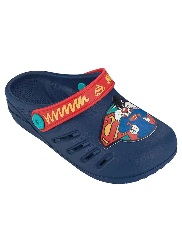 Grendene Kids - Sandália Infantil Warner Celebration Azul