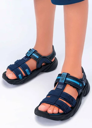 Grendene Kids - Sandália Liga da Justiça Evolution Marinho - GRENDENE KIDS