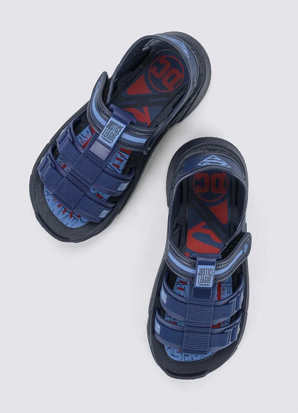 Grendene Kids - Sandália Liga da Justiça Evolution Marinho 3