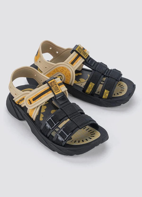 Grendene Kids - Sandália Liga da Justiça Evolution Preta 2