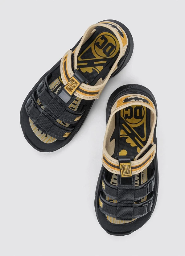 Grendene Kids - Sandália Liga da Justiça Evolution Preta 3