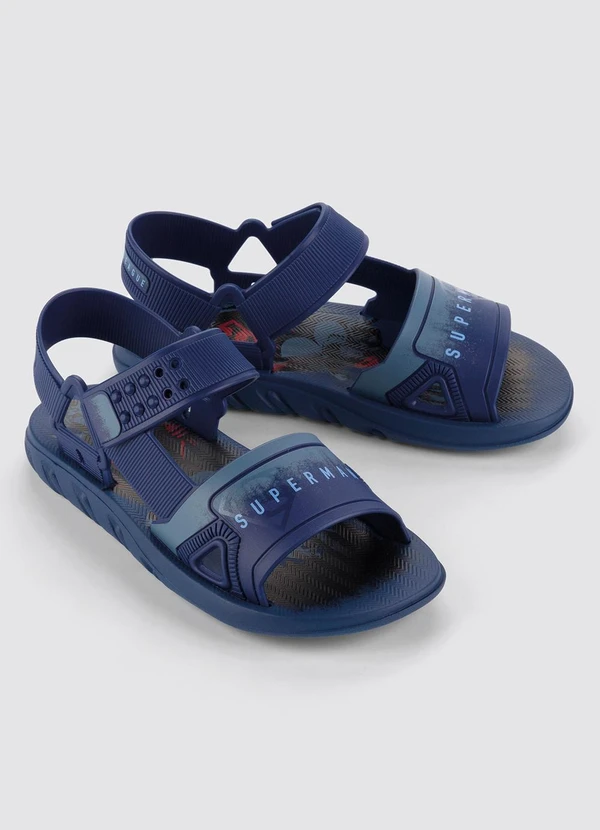 Grendene Kids - Sandália Liga da Justiça Operation Marinho