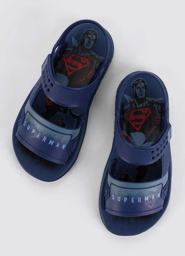 Grendene Kids - Sandália Liga da Justiça Operation Marinho 3