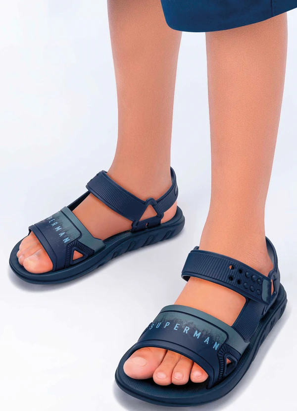 Grendene Kids - Sandália Liga da Justiça Operation Marinho 4