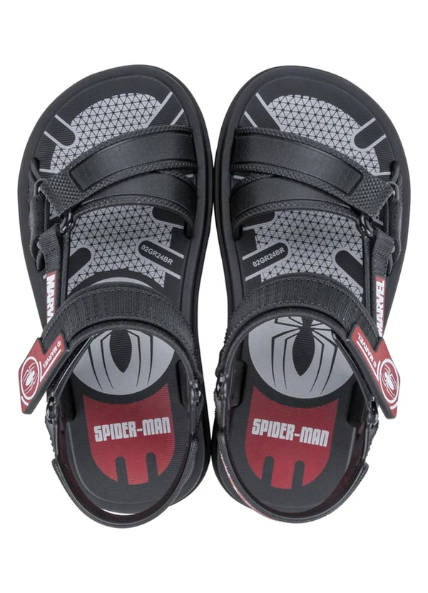 Grendene Kids - Sandália Marvel Elite Preto 3