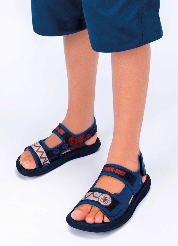 Grendene Kids - Sandália Marvel Future Azul