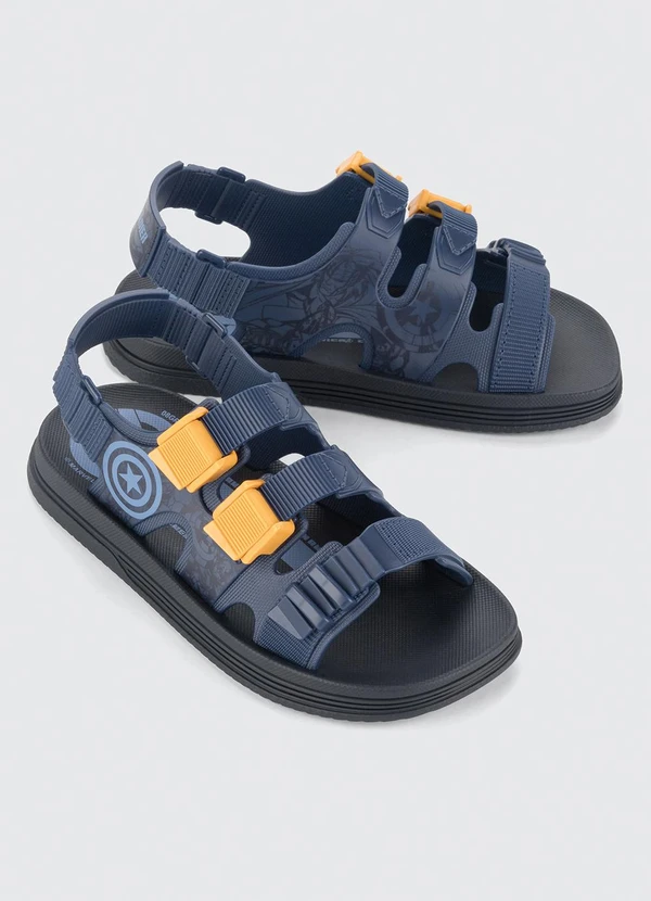 Grendene Kids - Sandália Marvel New Age Marinho 2