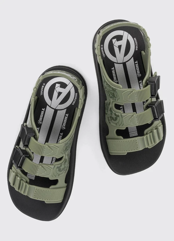 Grendene Kids - Sandália Marvel New Age Verde 4