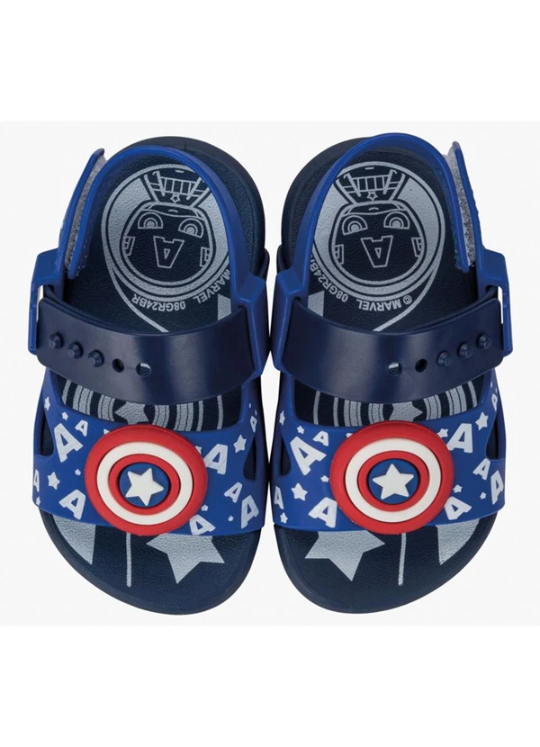 Grendene Kids - Sandalia Marvel United Azul 2