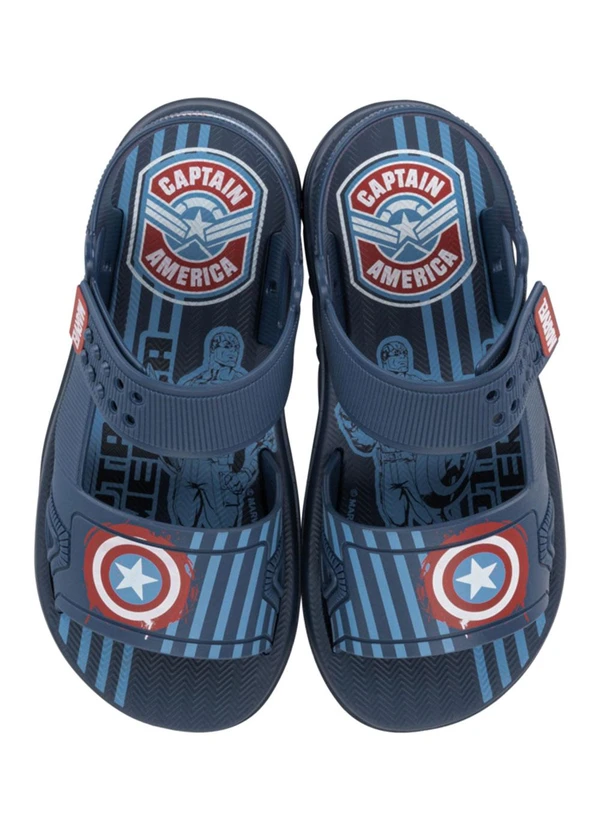Grendene Kids - Sandália Marvel Web Azul 2