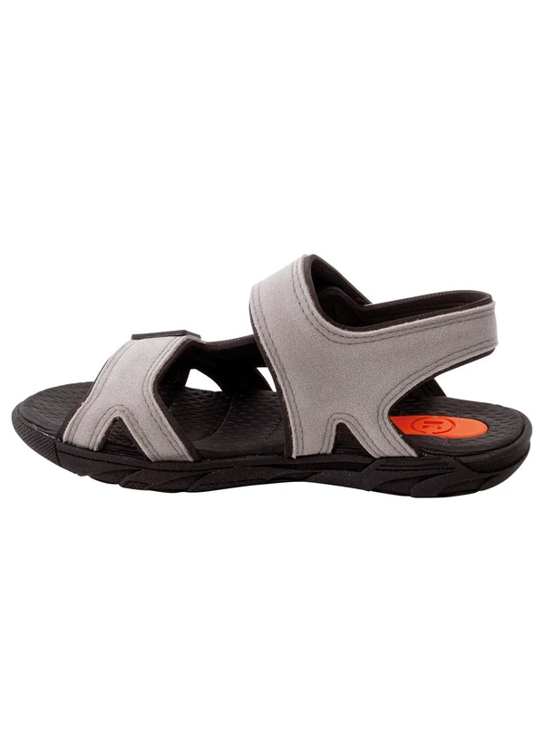 Molekinho - Sandália Molekinho Cinza em Camurça 3