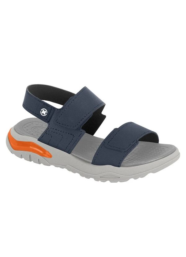 Molekinho - Sandália Molekinho Marinho com Velcro