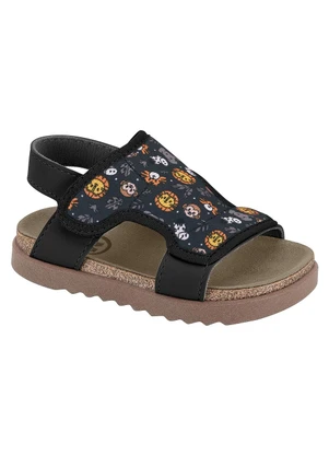 Sandália Molekinho (Preta) em Sintético - MOLEKINHO