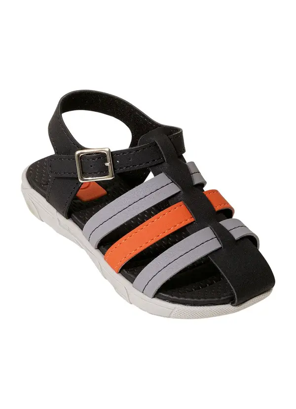 Molekinho - Sandália Molekinho Preto em Sintético