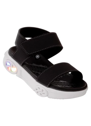 Sandália Molekinho (Preto) em Sintético - MOLEKINHO