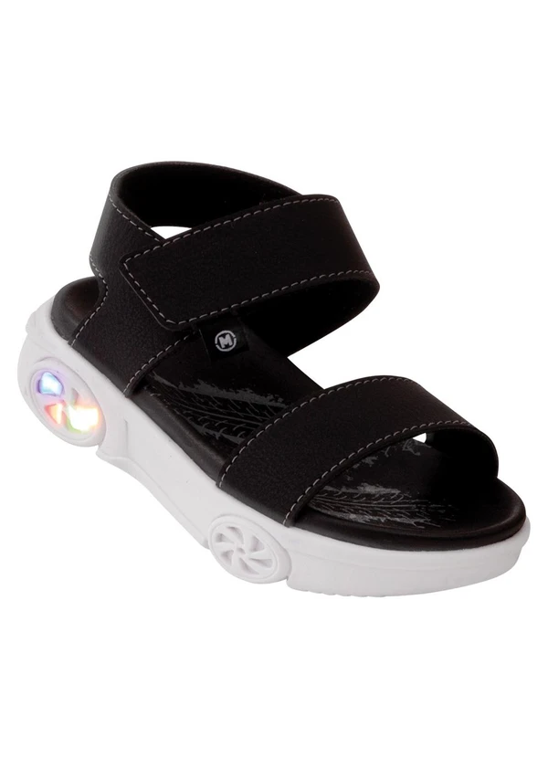 Molekinho - Sandália Molekinho Preto em Sintético