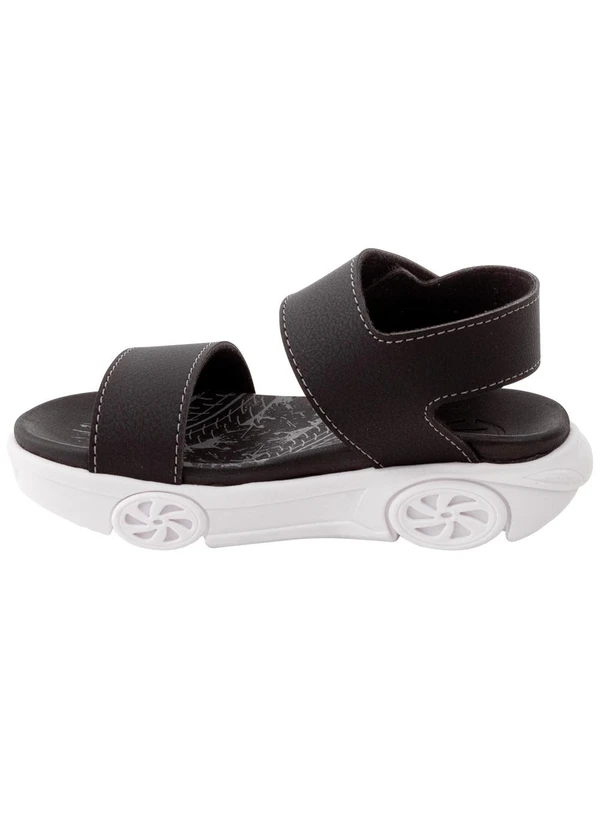 Molekinho - Sandália Molekinho Preto em Sintético 3