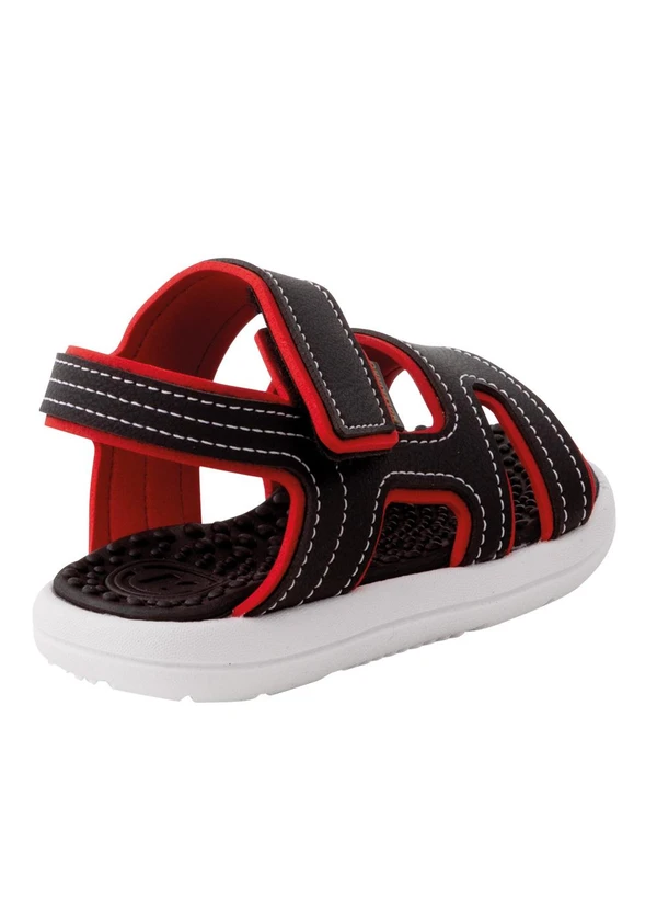 Molekinho - Sandália Molekinho Vermelho em Sintético 2