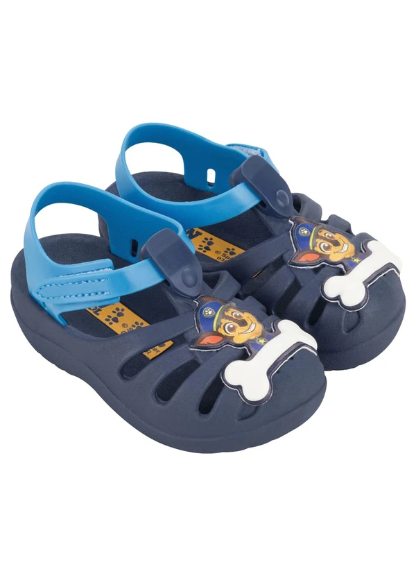 Grendene Kids - Sandália Patrulha Canina Azul