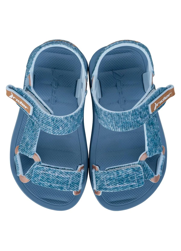 Grendene Kids - Sandalia Rider Free Style Azul 2