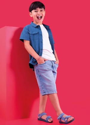 Grendene Kids - Sandália Rider Free Style Ii Azul - GRENDENE KIDS